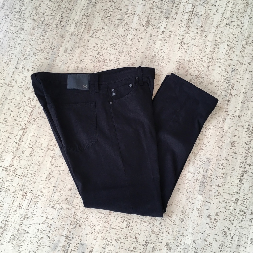 AG THE EVERETT - Slim Straight - 33W x 32L - Black